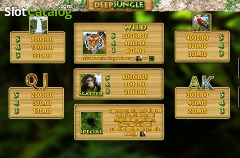 Скрин4. Deep Jungle слот
