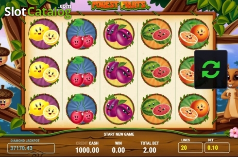Скрин2. Forest Fruits слот