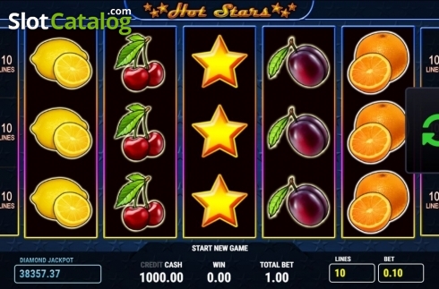 Скрин2. Hot Stars (Fazi) слот