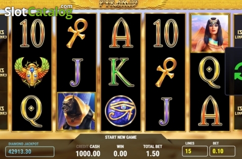 Скрин2. Pyramid (Fazi) слот