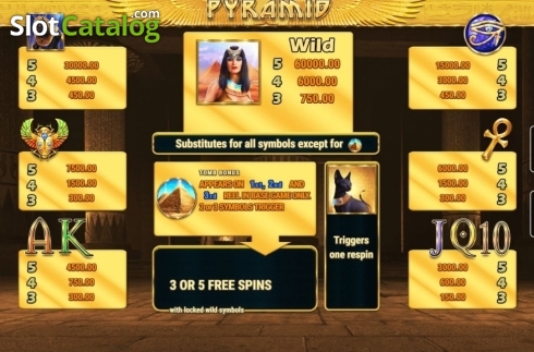 Скрин4. Pyramid (Fazi) слот
