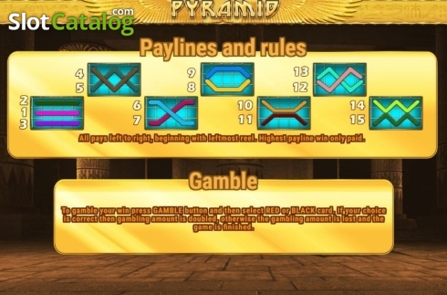 Скрин5. Pyramid (Fazi) слот