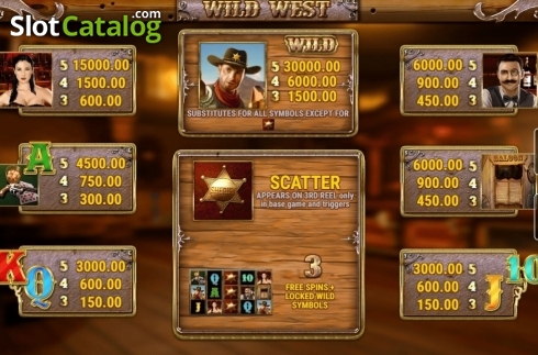 Скрин4. Wild West (Fazi) слот