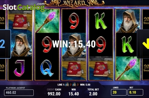 Скрин3. Wizard (Fazi) слот