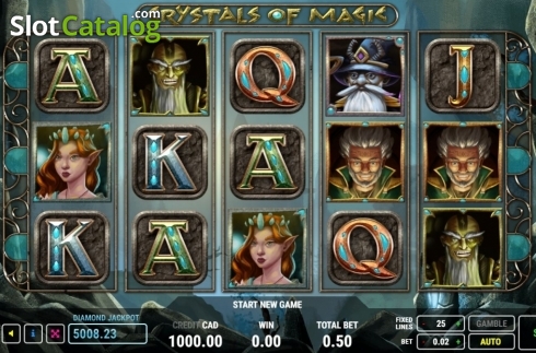 Скрин2. Crystals of Magic слот