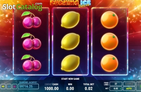 Скрин2. Burning Ice Deluxe слот