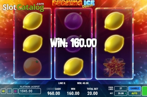 Скрин3. Burning Ice Deluxe слот
