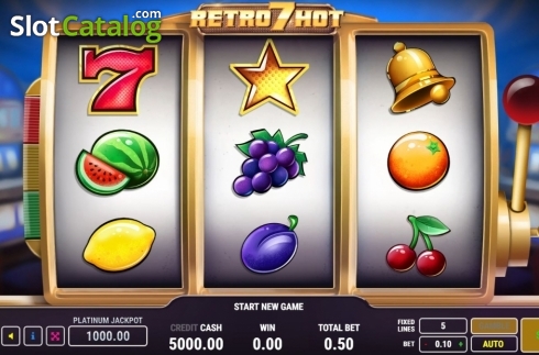 Скрин2. Retro 7 Hot слот