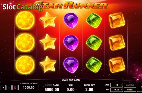 Скрин2. Star Runner слот