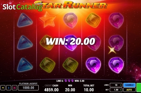 Скрин4. Star Runner слот