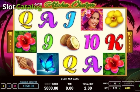 Скрин2. Aloha Charm слот