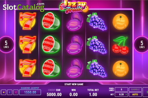 Скрин2. Jazzy Fruits слот