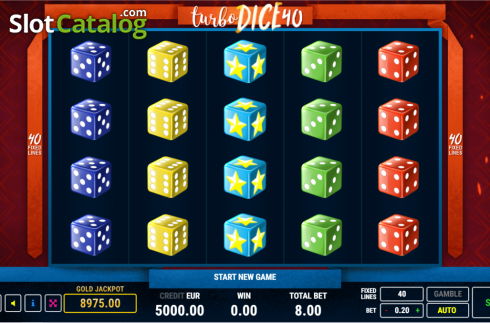 Скрин2. Turbo Dice 40 слот