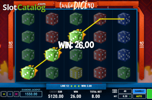 Скрин4. Turbo Dice 40 слот