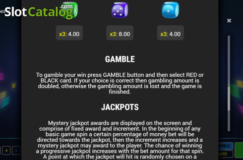 Скрин6. Triple Dice слот