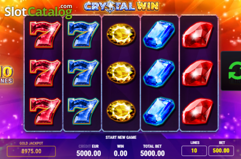 Скрин2. Crystal Win слот