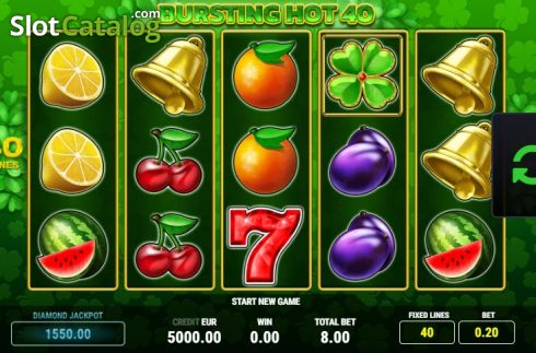 Скрин2. Bursting Hot 40 слот