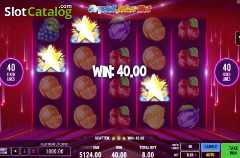 Скрин5. Crystal Joker Hot слот