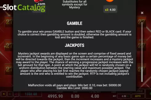 Скрин6. Mystery Joker Hot слот