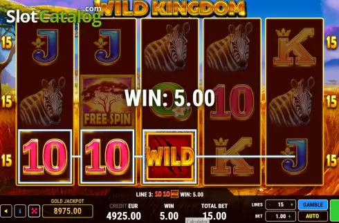 Скрин3. Wild Kingdom слот