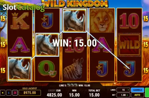 Скрин4. Wild Kingdom слот
