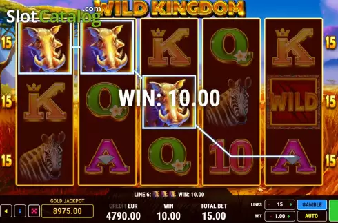 Скрин7. Wild Kingdom слот