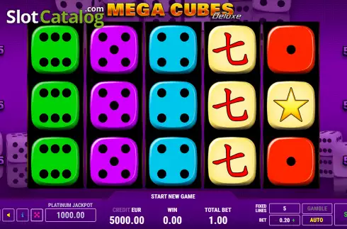 Скрин2. Mega Cubes Deluxe слот