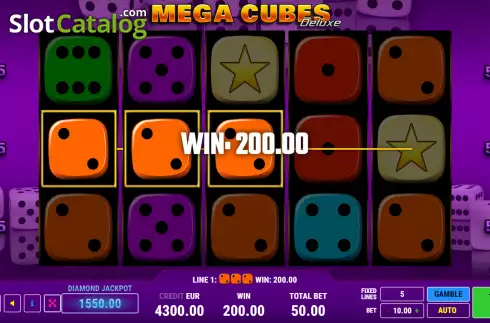 Скрин3. Mega Cubes Deluxe слот