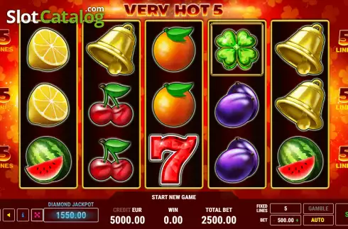 Скрин2. Very Hot 5 слот
