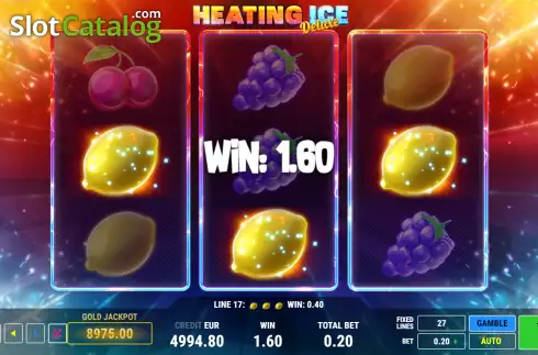 Скрин3. Heating Ice Deluxe слот