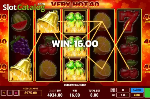 Скрин4. Very Hot 40 слот