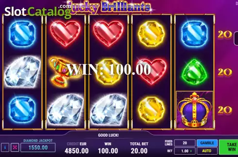 Скрин4. Lucky Brilliants слот