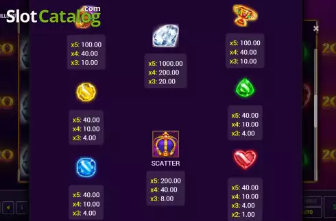 Скрин7. Lucky Brilliants слот