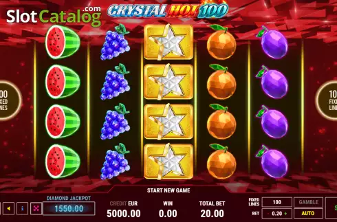 Скрин2. Crystal Hot 100 слот