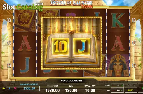 Скрин5. Book of Luxor Double слот