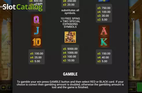 Скрин9. Book of Luxor Double слот