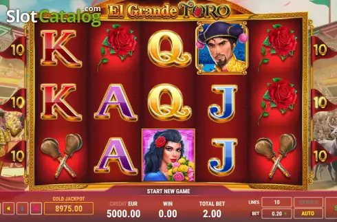 Скрин2. El Grande Toro слот