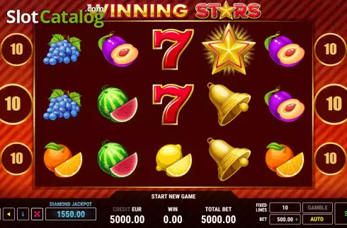Скрин2. Winning Stars слот