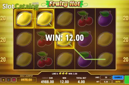 Скрин3. Fruity Hot (Fazi) слот