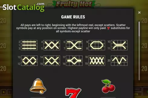 Скрин9. Fruity Hot (Fazi) слот