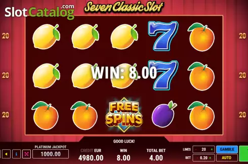 Скрин4. Seven Classic Slot слот
