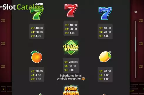 Скрин7. Seven Classic Slot слот