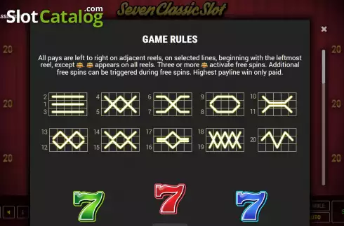 Скрин9. Seven Classic Slot слот