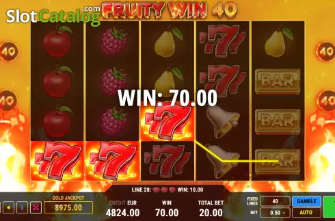 Скрин4. Fruity Win 40 слот