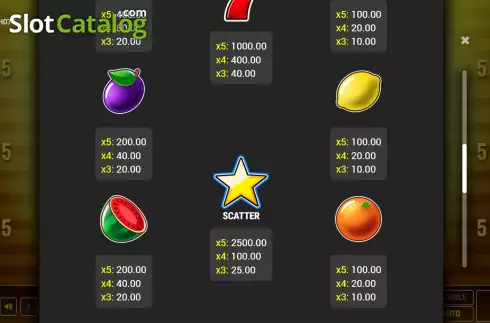 Скрин8. Fruity Hot 5 слот