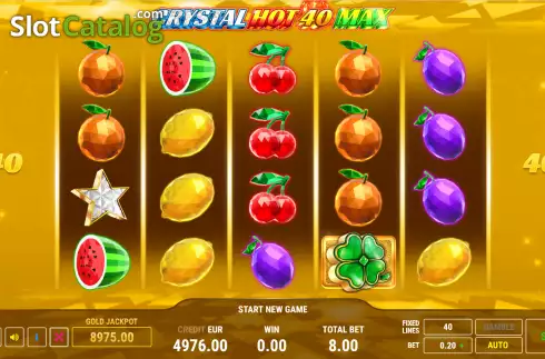 Скрин2. Crystal Hot 40 Max слот