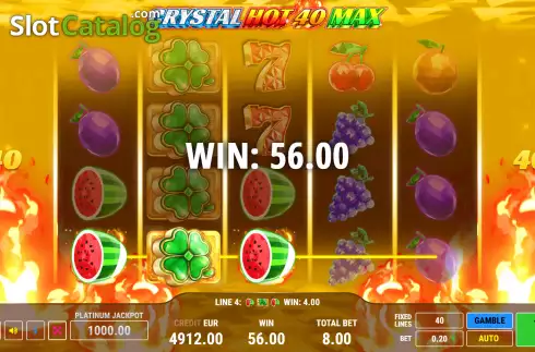 Скрин4. Crystal Hot 40 Max слот