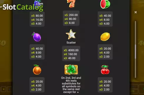 Скрин7. Crystal Hot 40 Max слот