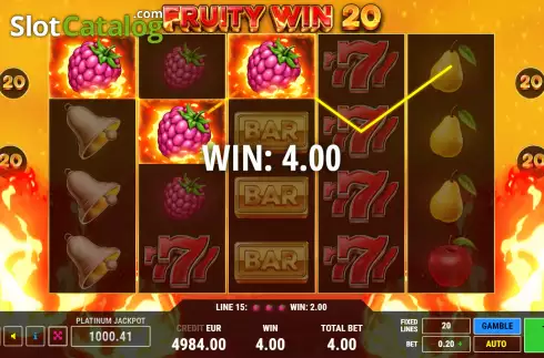 Скрин3. Fruity Win 20 слот