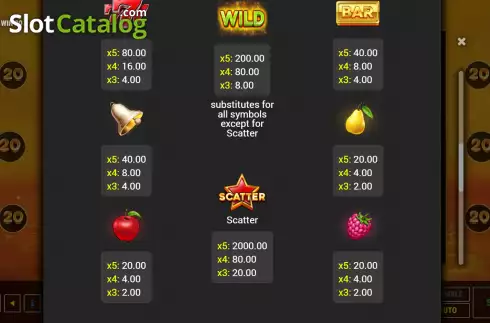 Скрин7. Fruity Win 20 слот
